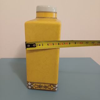 Vaso contenitore oli essenziali  ceramica 
