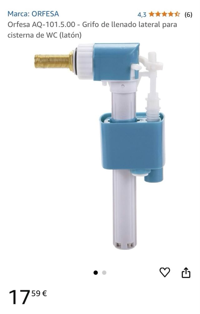 Mecanismo de cisterna WC