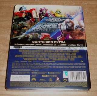 LOTES 2 PELICULAS 4K UHD +BLU-RAY STEELBOOK NUEVO