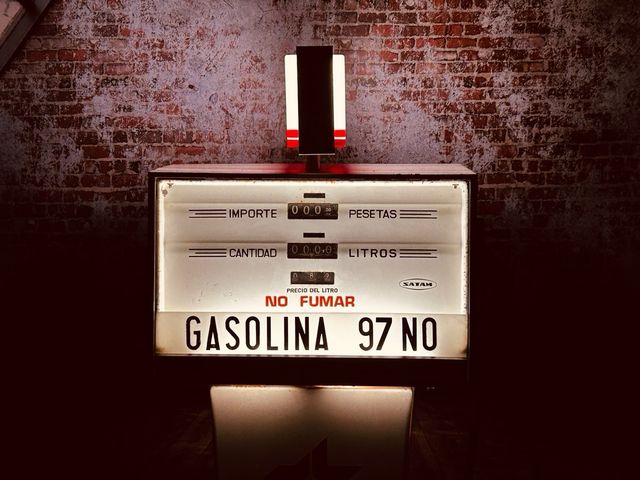 Surtidor gasolina Cepsa 1972