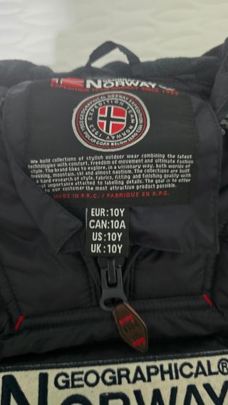 Abrigo para niño Norway 