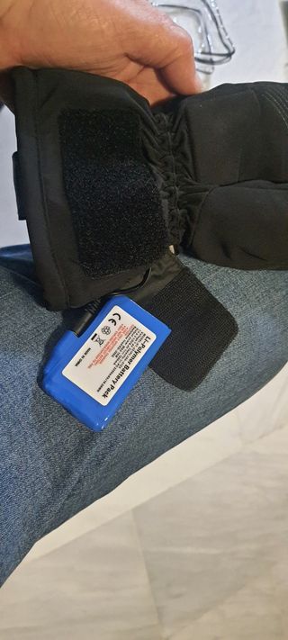 Guantes calefactables