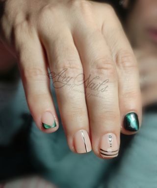 Manicura y pedicura semipermanente