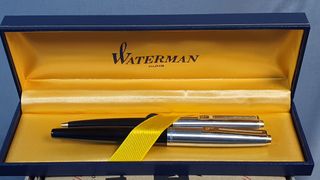 bolígrafo y pluma Waterman Inoxcrom 88