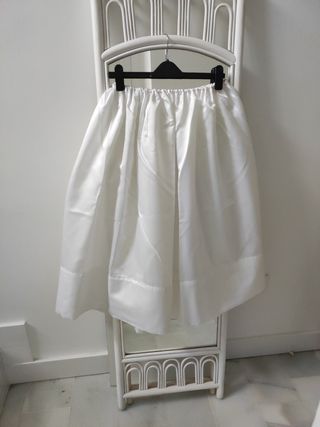 VESTIDO DE COMUNIÓN con alforcillas 