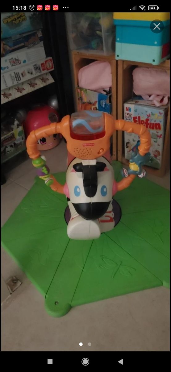 Saltador de cebra para niños pequeños