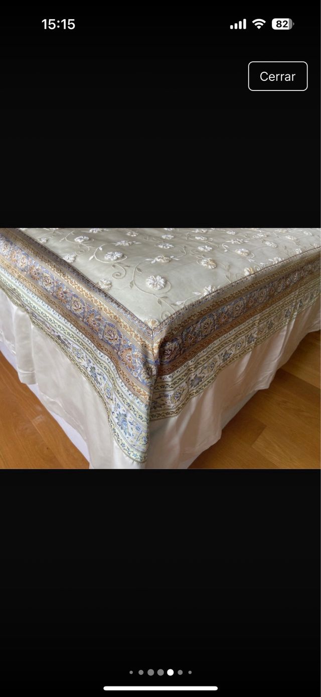 Colcha de cama de 2x2