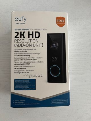 Eufy Security Timbre con vídeo 2K HD