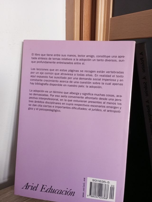 Adopción aspectos psicopedagogicos