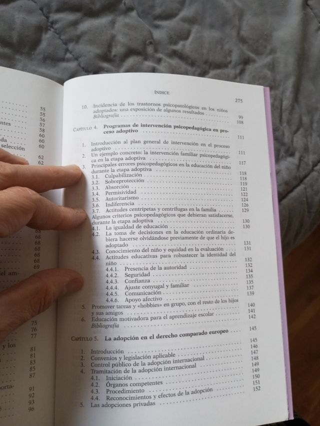 Adopción aspectos psicopedagogicos