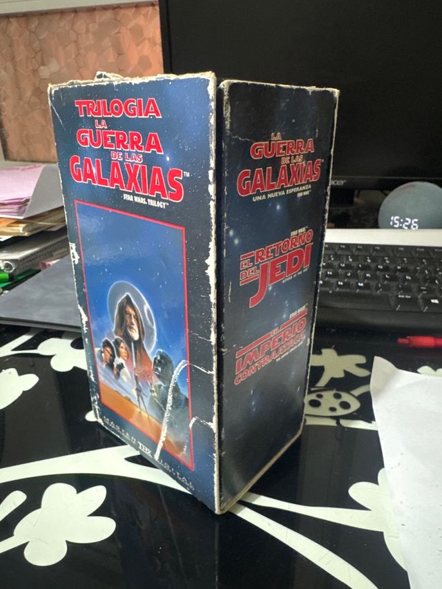 Trilogia la guerra de las galaxias VHS