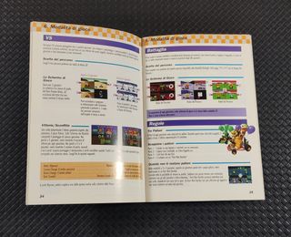 Manual Mario Kart 64 + Info + Folleto Publicidad