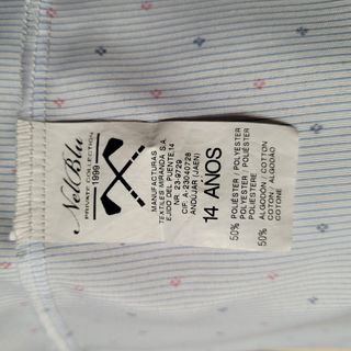 Camisa niño talla 14 años
