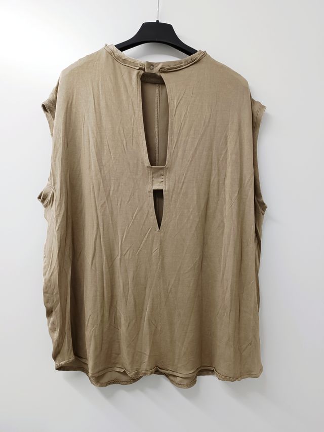 Blusa M larga senza maniche Mango donna