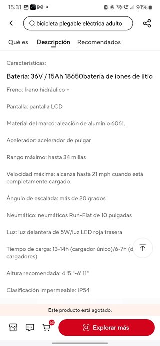 PATINETE ELECTRICO Bogist Max