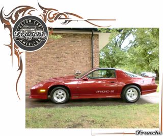 Kit Pegatinas Camaro IROC-Z - 3ra Generacion - Gri