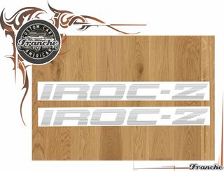 Kit Pegatinas Camaro IROC-Z - 3ra Generacion - Gri