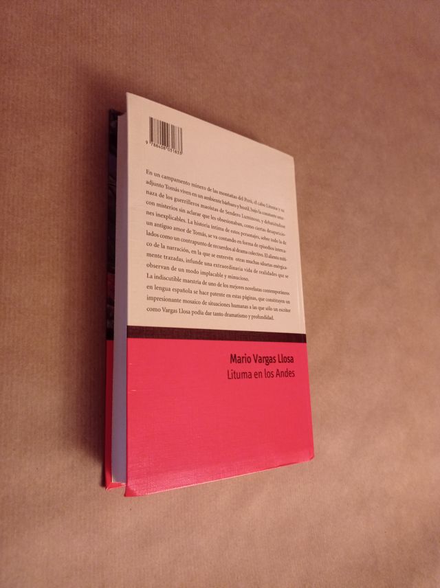 3x2 en libros. Lituma en los Andes.