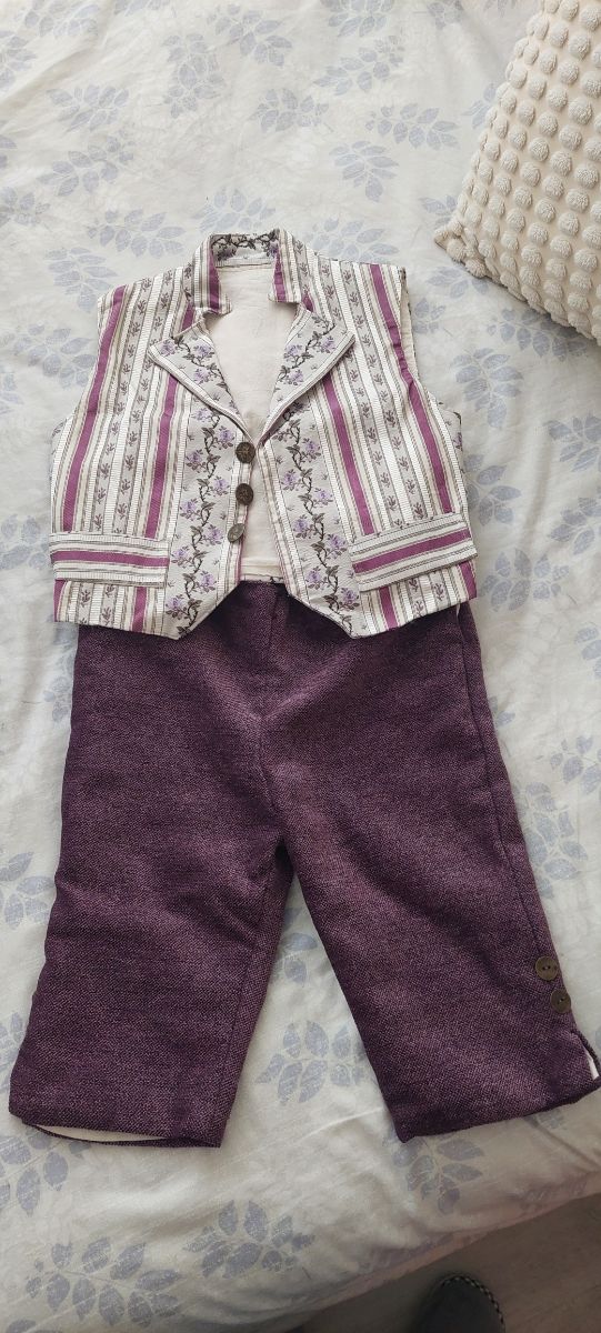 Traje fallero infantil talla 7 años