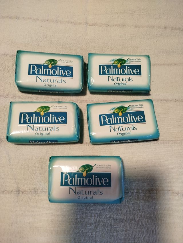 Lote 5 pastillas de jabon Palmolive