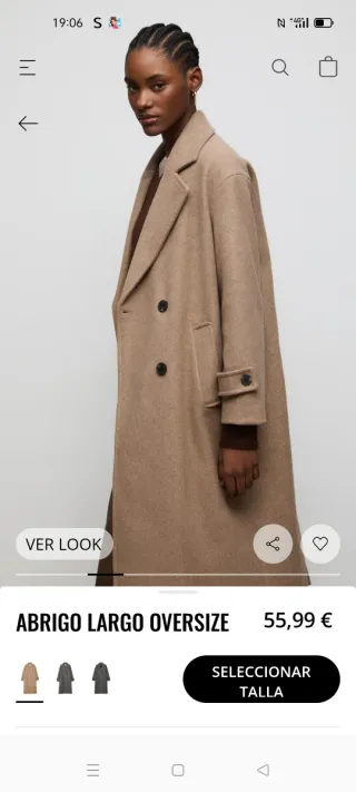 Abrigo nuevo un regalo pero ni lo estrene