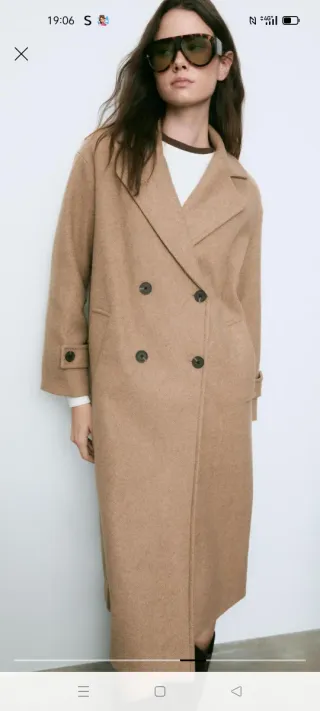 Abrigo nuevo un regalo pero ni lo estrene