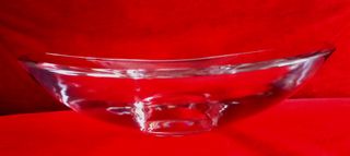 Fuente centro de mesa cristal 35cm.