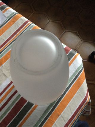 Vaso in vetro satinato ivv