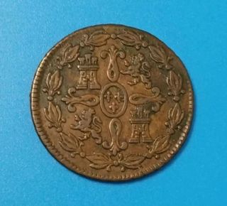 Moneda cobre Carlos III,Numismatica.