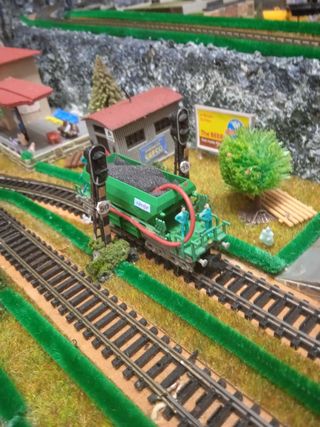 vagón Renfe Herbiricida artesano escala N