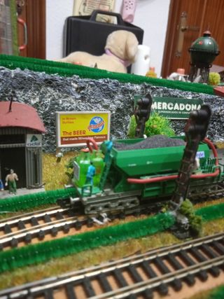 vagón Renfe Herbiricida artesano escala N