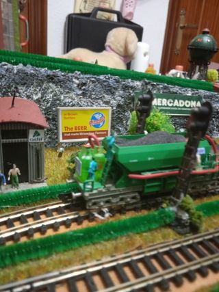 vagón Renfe Herbiricida artesano escala N