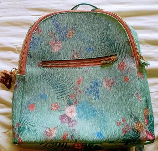 Bolso/mochila de flores
