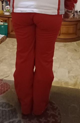 Pantaloni da sci rossi taglia 40 phenix
