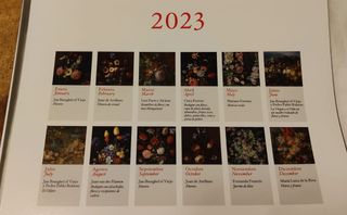 Calendarios y marcapáginas Museo Prado