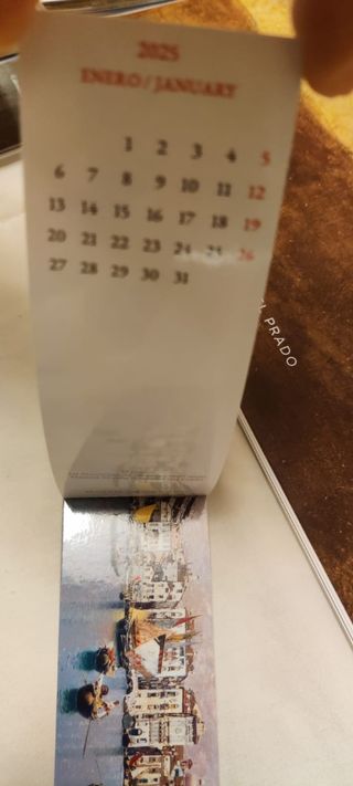 Calendarios y marcapáginas Museo Prado