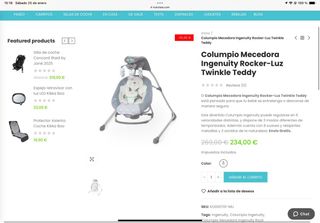 Hacama columpio bebe