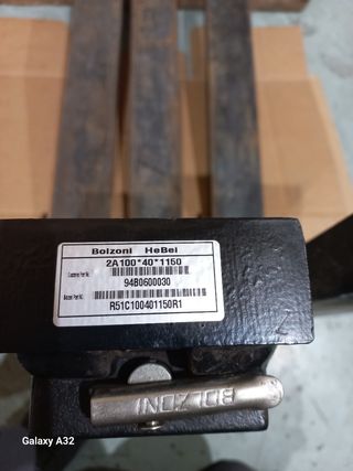 Horquillas o palas carretilla elevadora