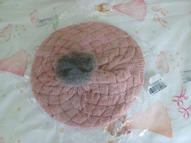 Boina gorro niña