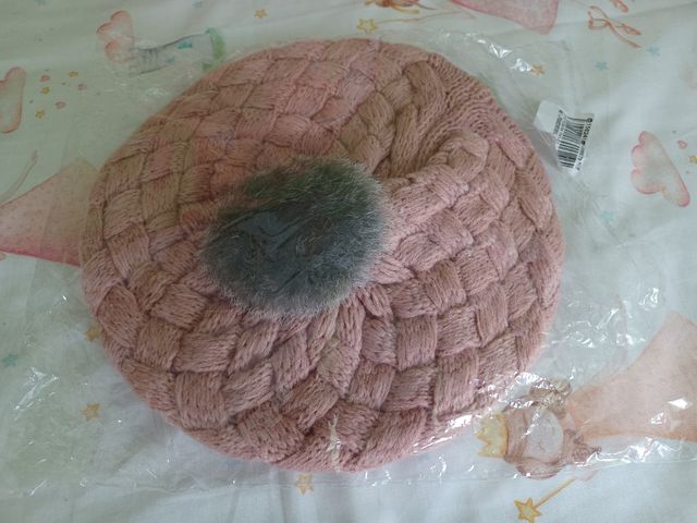 Boina gorro niña
