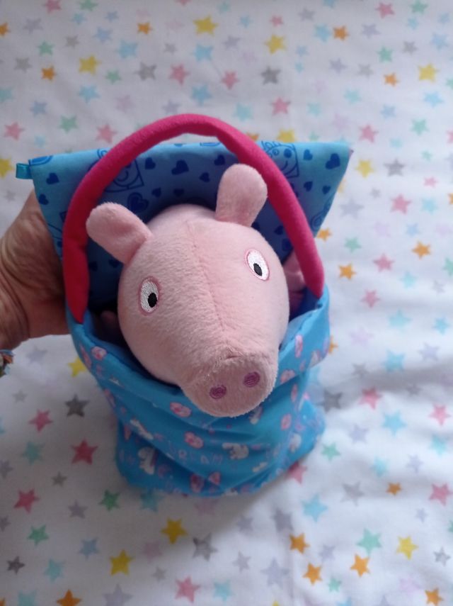 Peppa pig peluche luz