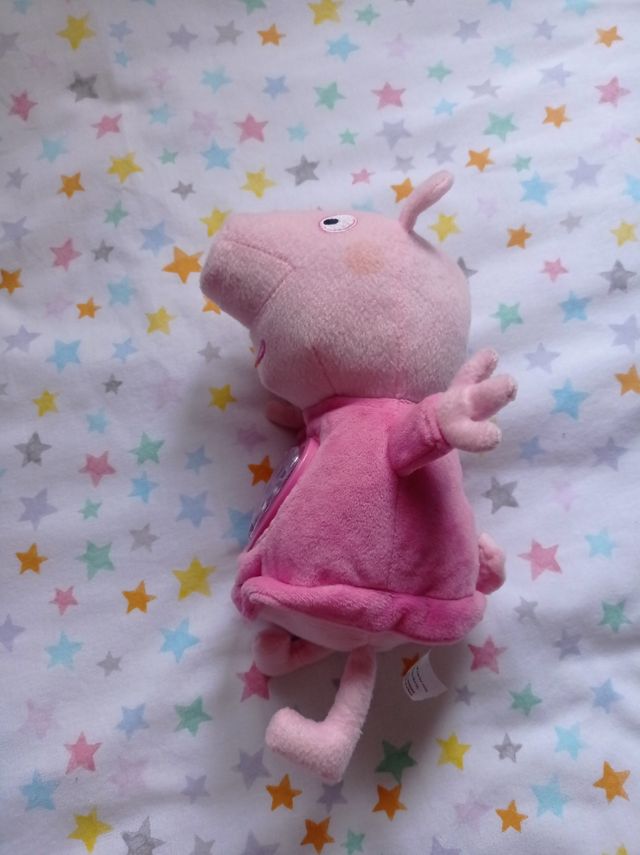 Peppa pig peluche luz