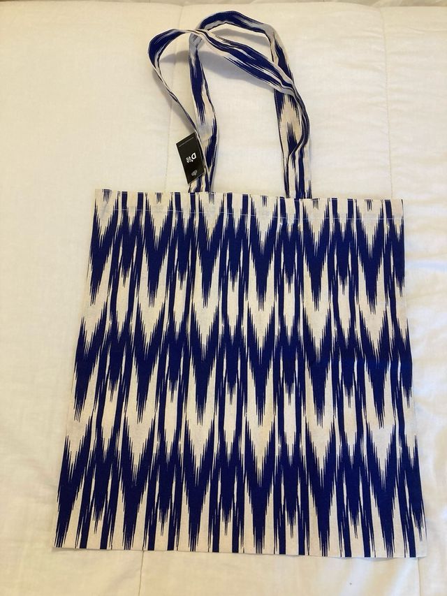 Bolsa de tela estampada