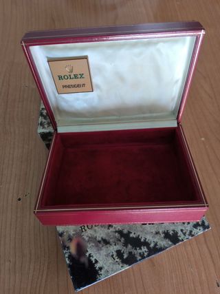 CAJA ROLEX ORIGINAL VINTAGE 