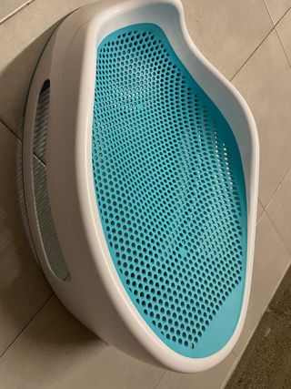 Hamaca ergonomica de baño para bebes.
