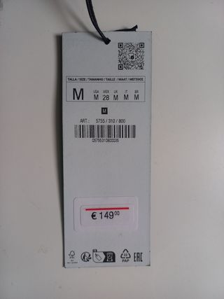 Poncho o capa de lana nuevo - unisex