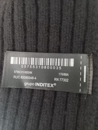 Poncho o capa de lana nuevo - unisex