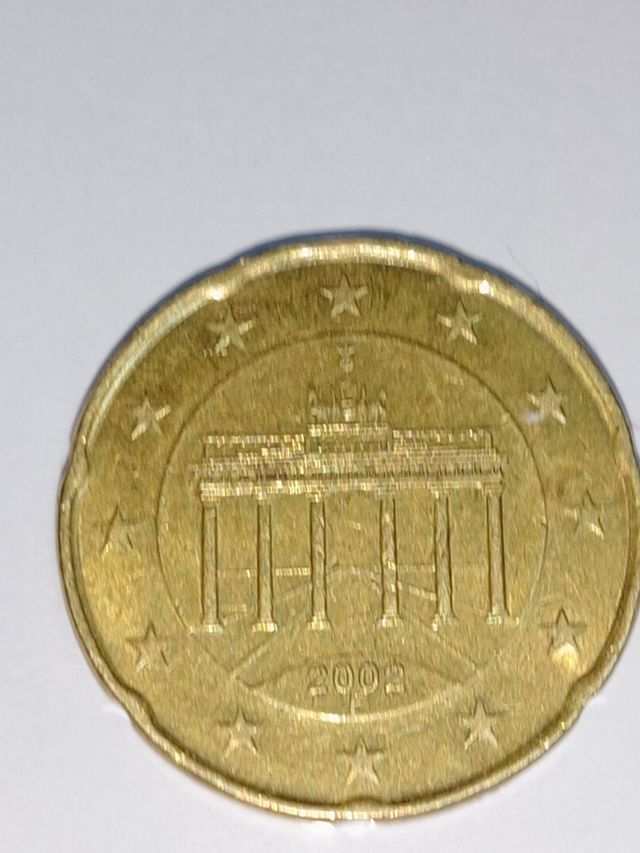Céntimos de euros 0.20 Año 2002