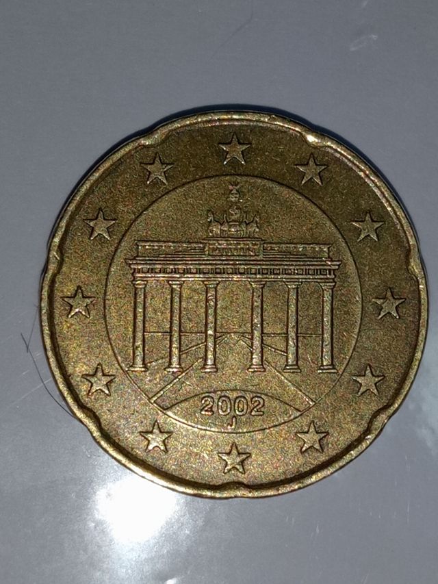 Céntimos de euros 0.20 Año 2002