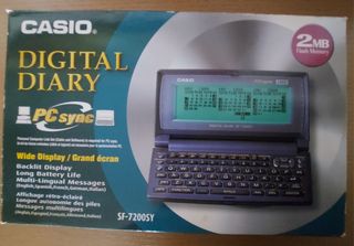 Digital diary Casio SF 7200SY